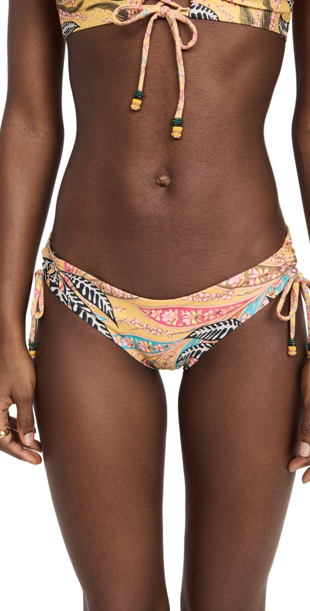 Agua Bendita Eda Lula Bikini Bottoms Yellow
