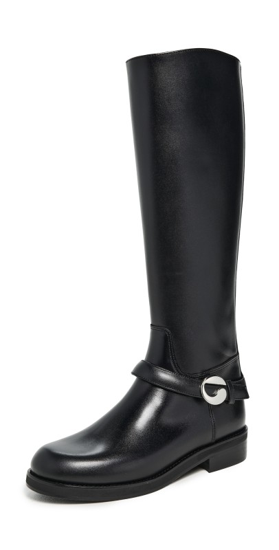 Coperni Belt Cavalier Boots Black