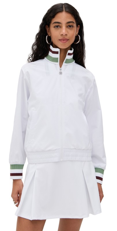 HEAD HEAD x Veronica Beard Track Jacket White