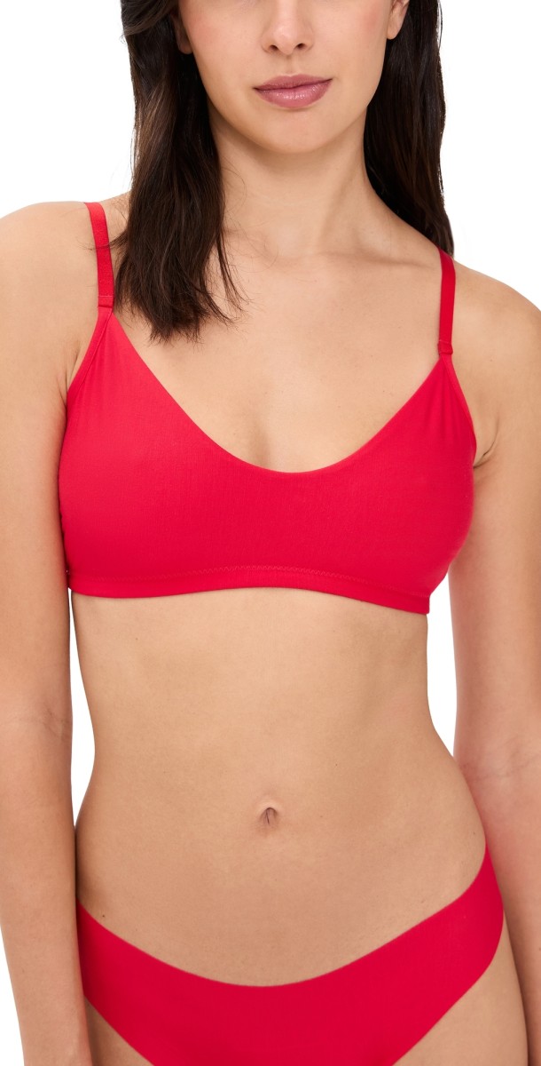 Commando Butter Bralette Poppy