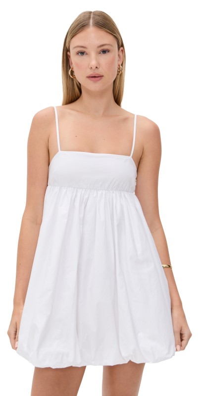 Solid & Striped The Charlotte Dress Optic White