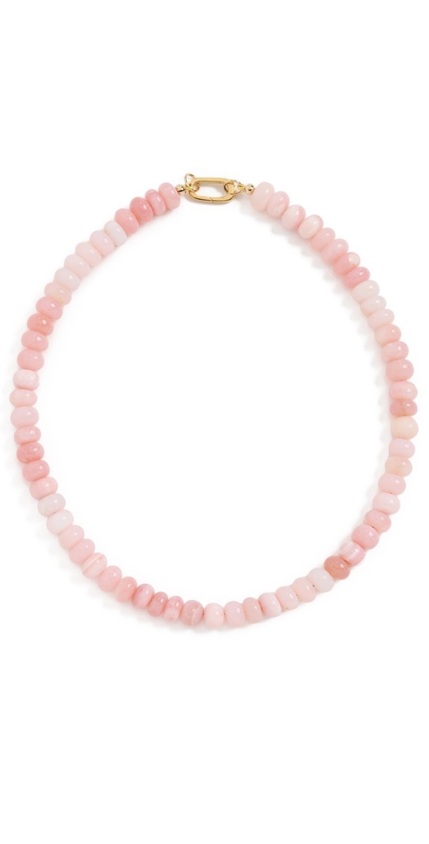 HART Pink Opal Gemstone Necklace Pink