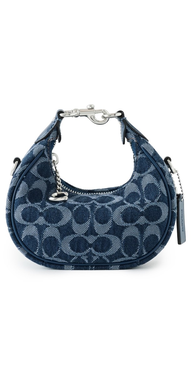 Coach Washed Denim Signature Jonie Bag LH/Deep Blue Mult