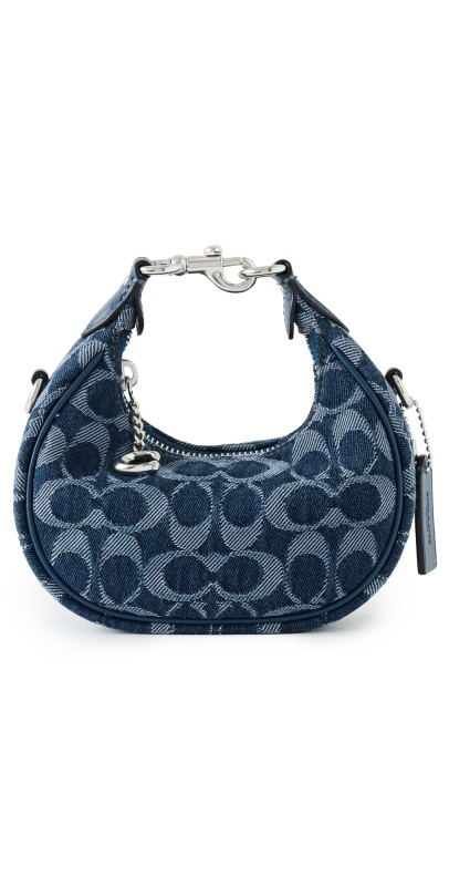 Coach Washed Denim Signature Jonie Bag LH/Deep Blue Mult