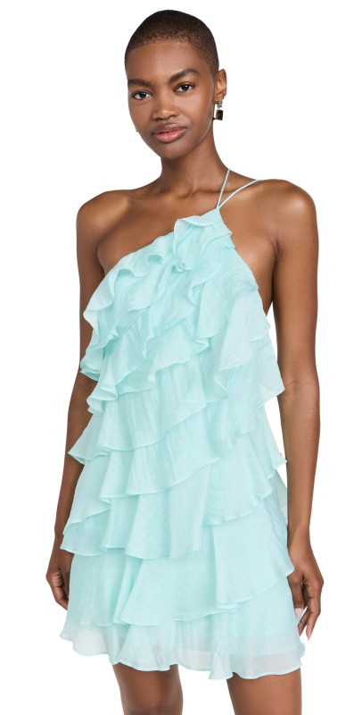 Amanda Uprichard Posie Dress Cyan