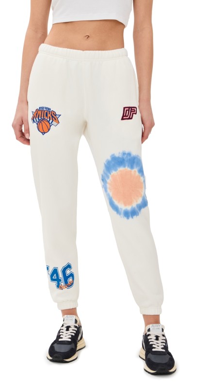 DANNIJOPRO NY Knicks Bullseye Sweatpants White