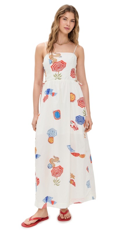 Dress To Sun Print Maxi Dress Sun Print