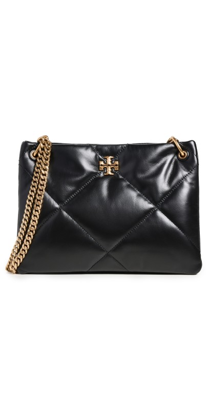 Tory Burch Kira Diamond Quilt Small Shoulder Bag Black