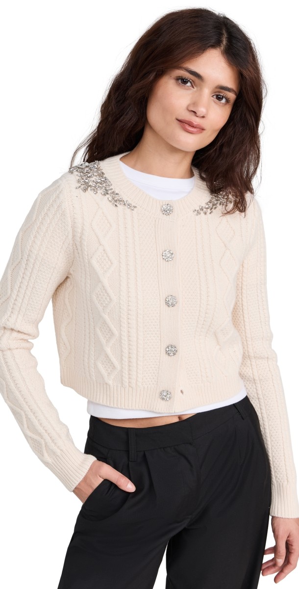 ba & sh Oillo Cardigan Ecru