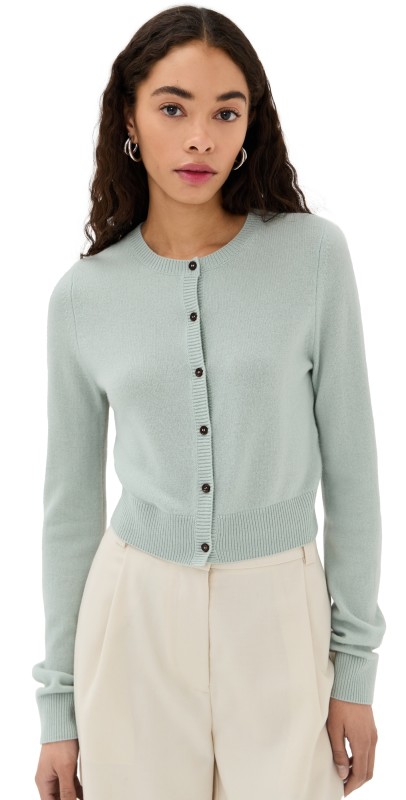 Le Kasha Trikala Cashmere Cardigan White