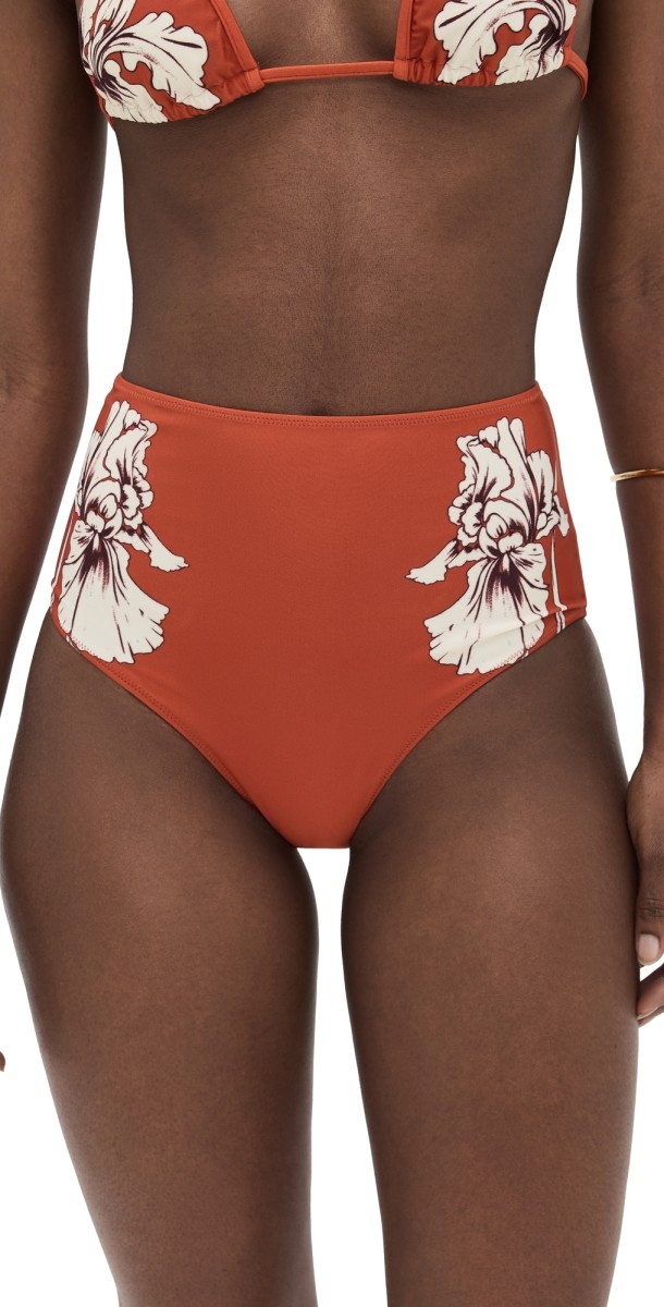 La DoubleJ Honey Bikini Bottoms Dark Orange