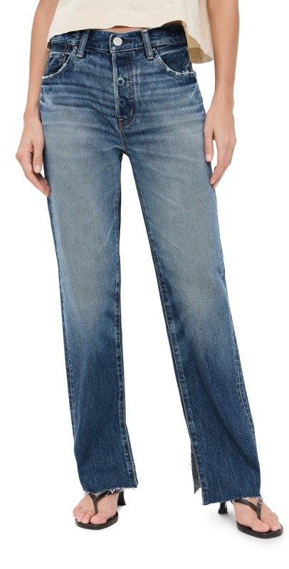 MOUSSY VINTAGE Mv Gleason Straight Jeans Blue