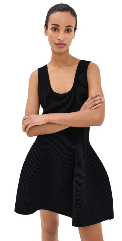 SIMKHAI Larina Mini Dress Black