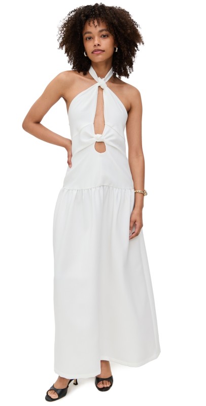 4th & Reckless Leona Dress Off White
