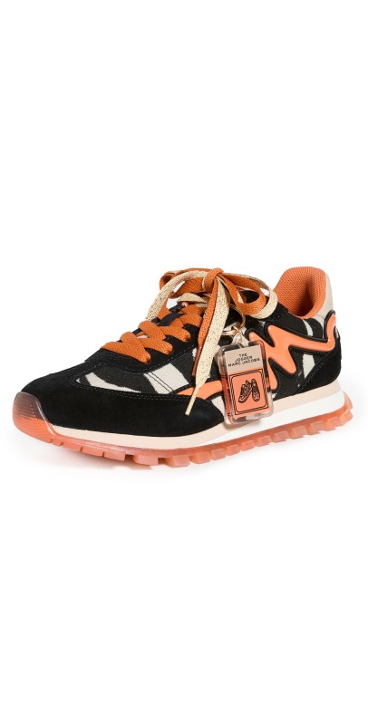 Marc Jacobs The Jogger Sneakers Black Tiger Multi