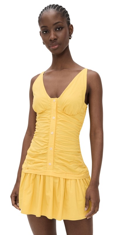 Ramy Brook Maggie Dress Lemon Drop