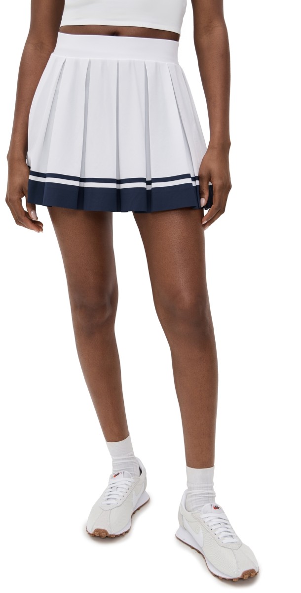 Varley Mariam Midrise Skort 14.5 White/Blue Nights