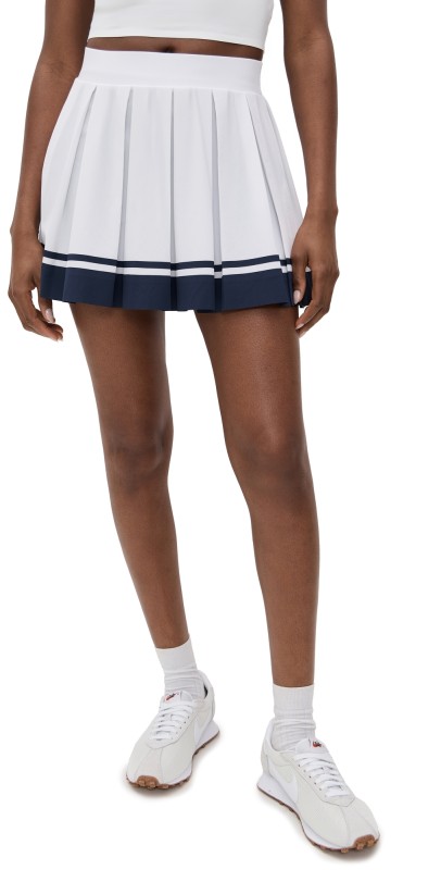 Varley Mariam Midrise Skort 14.5 White/Blue Nights