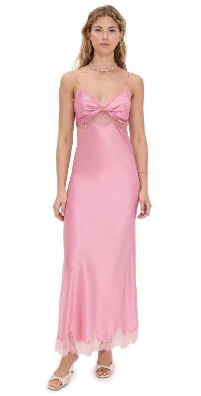 LoveShackFancy Orianna Dress Dusty Rose
