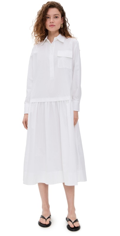 A. L.C. Bonnie Dress White