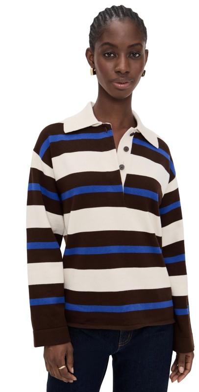 ALIGNE Ester Knitted Rugby Sweater Multi