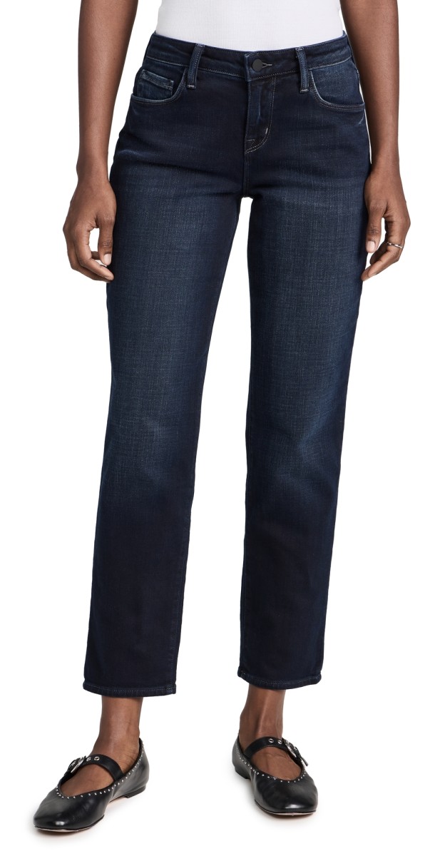 L'AGENCE Marjorie Mr Slouch Slim Jeans Maverick