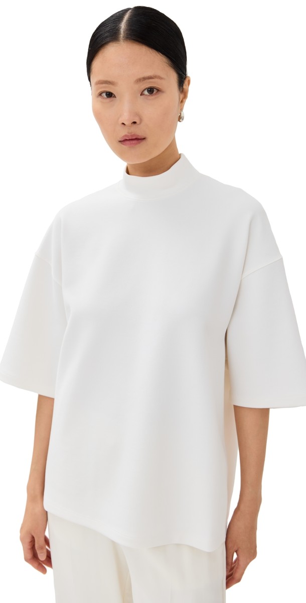 WARDROBE. NYC Semi Matte Top Off White