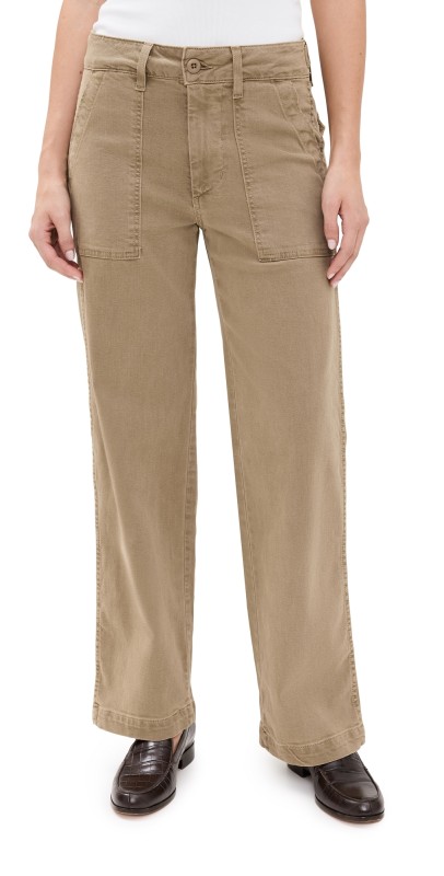 AMO Easy Army Slouch Trousers Thyme