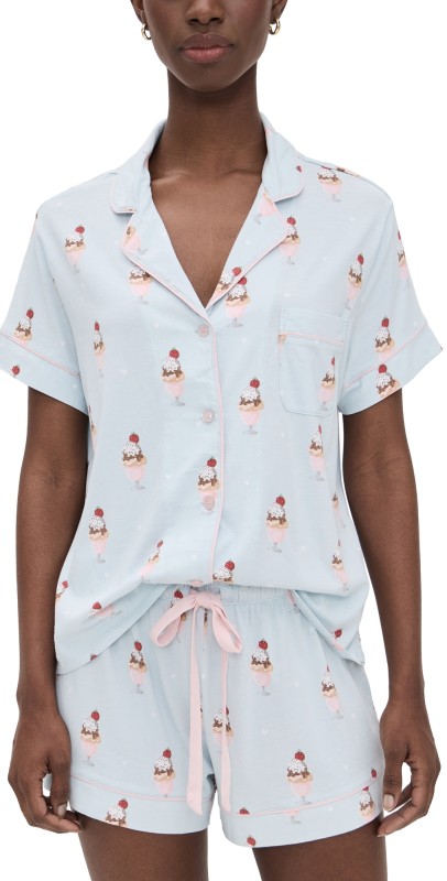 PJ Salvage Sundae Best PJ Set Blue Mist