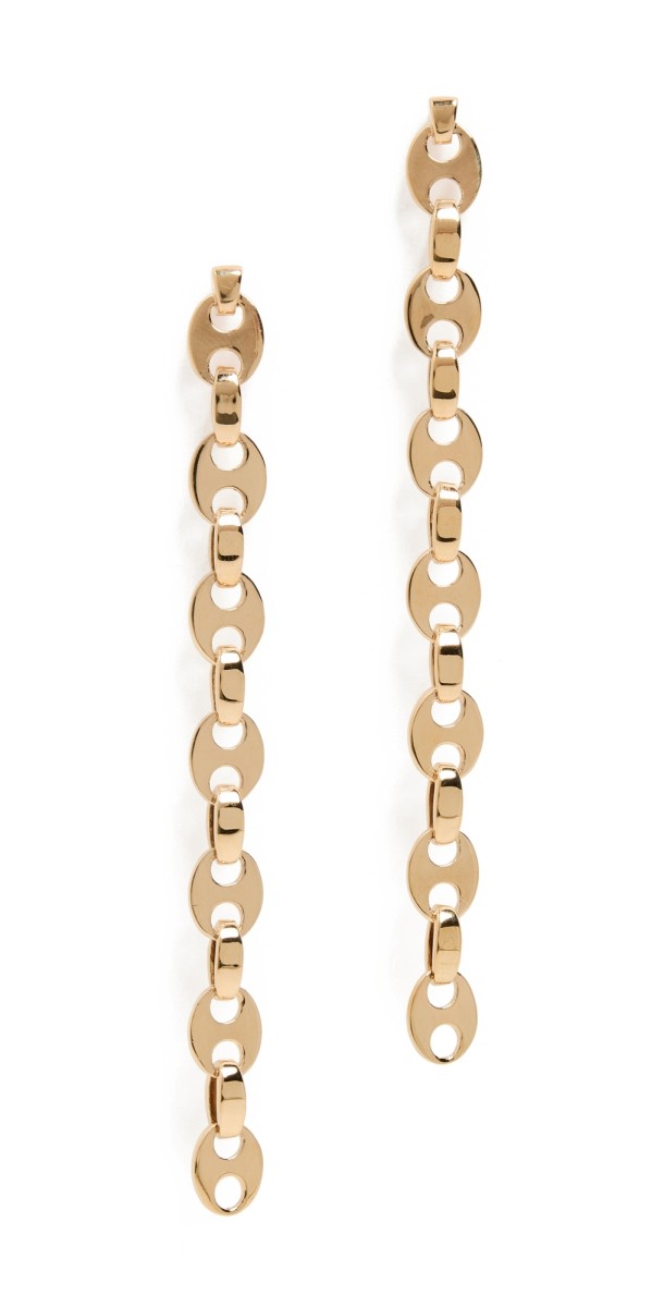 rabanne Eight Nano Earrings Gold