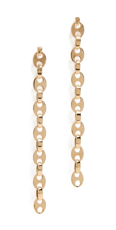 rabanne Eight Nano Earrings Gold