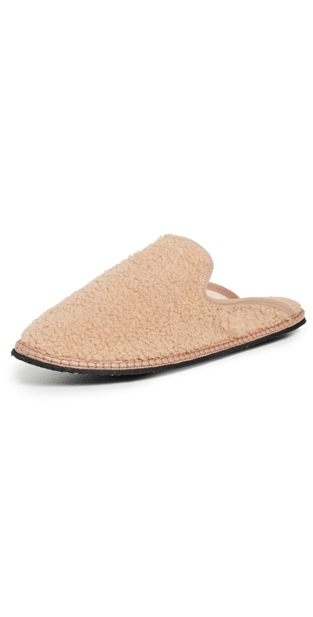 ViBi VENEZiA Sabot Boucle Slippers Beige