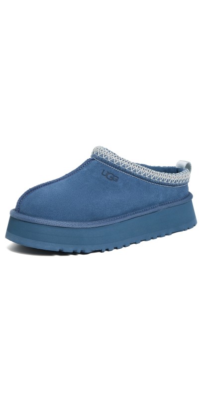 UGG Tazz Platform Slippers Desert Blue