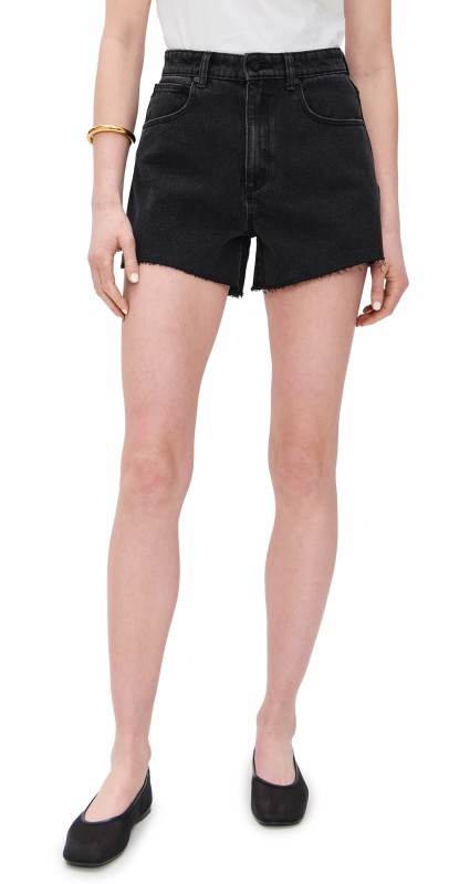ABRAND Venice Heidi Shorts Washed Black