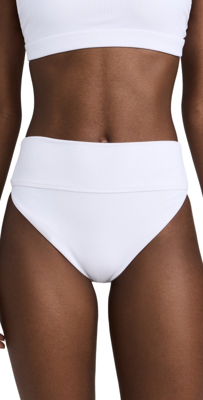 Beach Riot Highway Bottoms White
