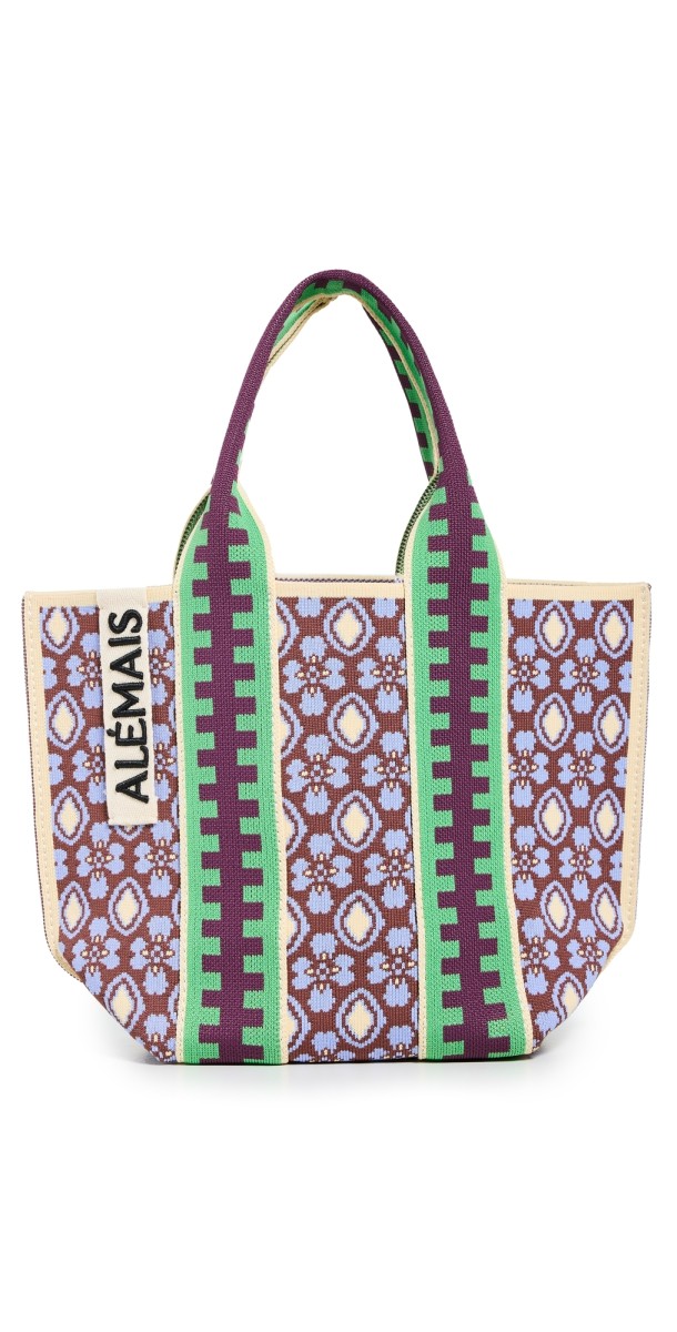 ALÉMAIS Teja Jacquard Mini Tote Mult