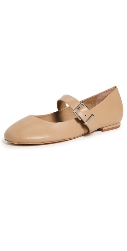 Cinq à Sept Sofia Mary Jane Flats Brown Sugar