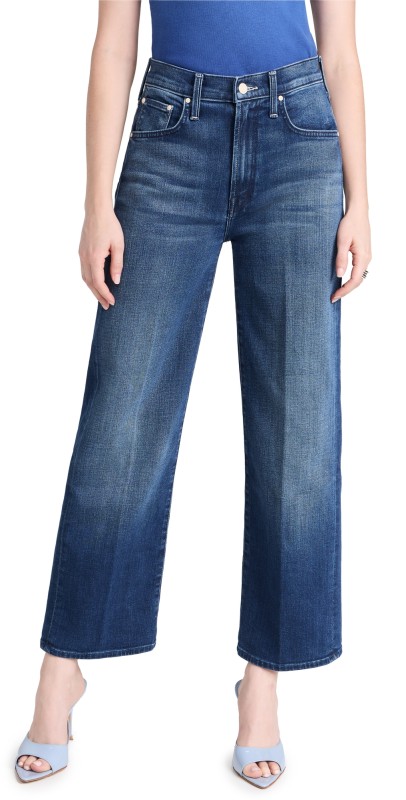 MOTHER The Rambler Zip Ankle Jeans Hige Tide