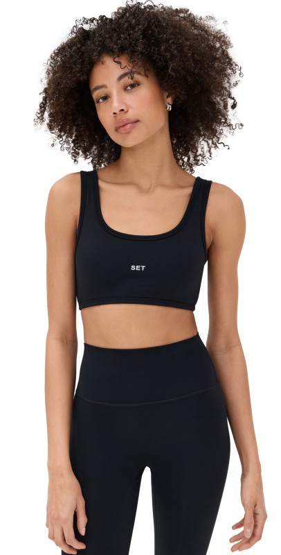 SET Airluxe Breathe Scoop Bra ONYX