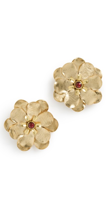 Deepa Gurnani Deepa by Deepa Gurnani Jemena Earrings Ruby