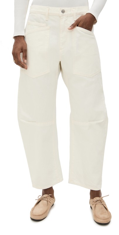 Nili Lotan Shon Jeans Cream