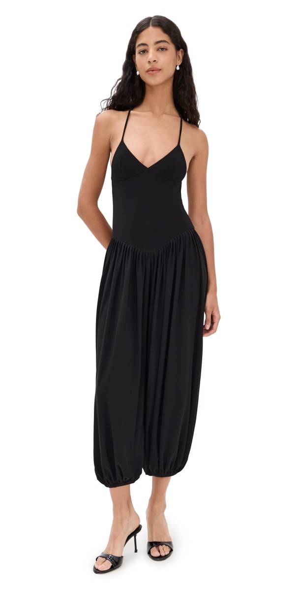 Norma Kamali Kenny Jumpsuit Black