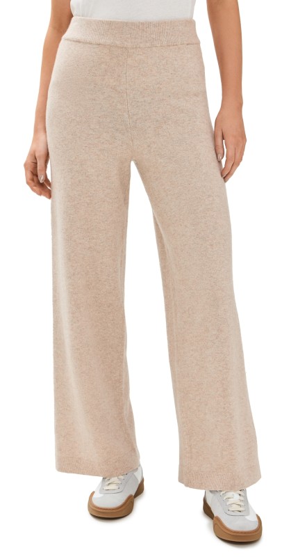 Veronica Beard Jean Jenkins Knit Pants Oatmeal