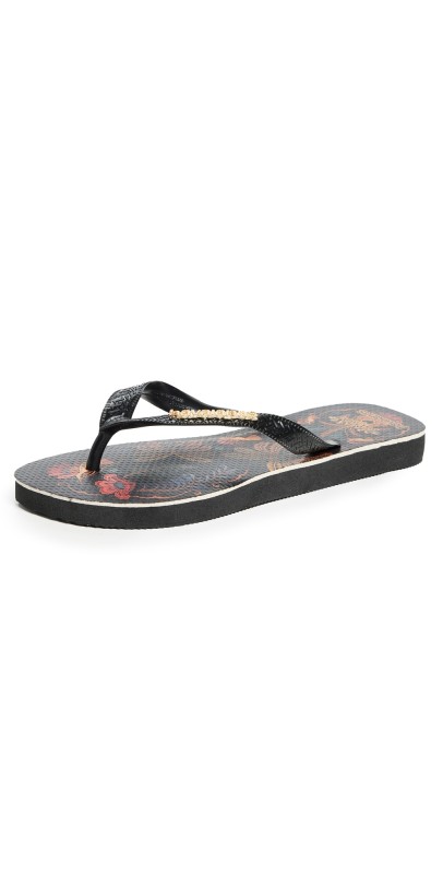 Havaianas Havaianas x Farm Rio Jardim Flip Flops Black