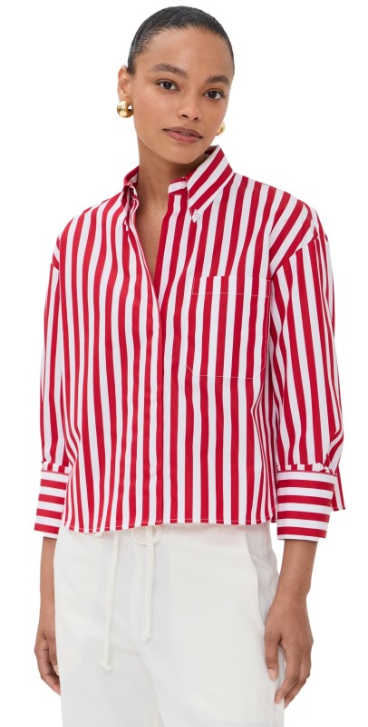 TWP J. D. Top Red/White