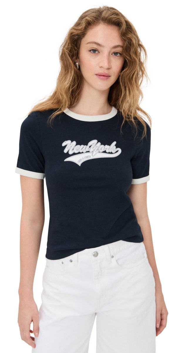 rag & bone NY Mica Ringer Tee Sal