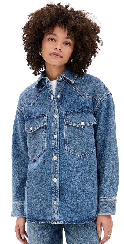 AGOLDE Lotta Shirt Hollow