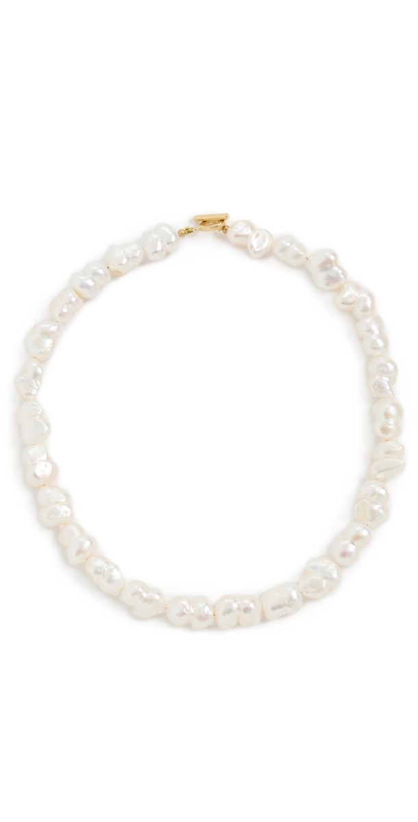 Jennifer Behr Lilah Necklace Pearl