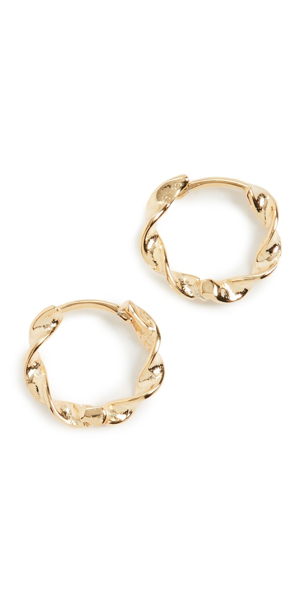 SHASHI So Twisted Huggies Gold