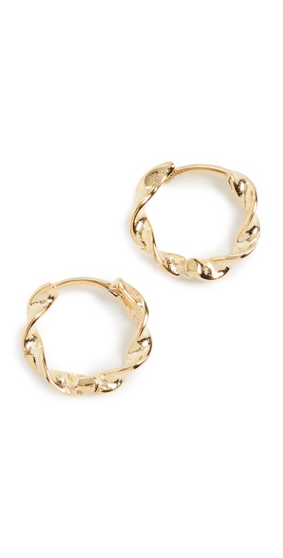 SHASHI So Twisted Huggies Gold